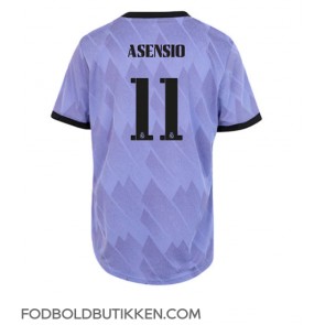Real Madrid Marco Asensio #11 Udebanetrøje Dame 2022-23 Kortærmet